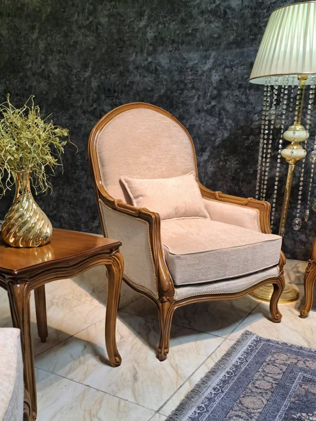 مبلمان فرانسوی شیک و زیبا ۹ نفره